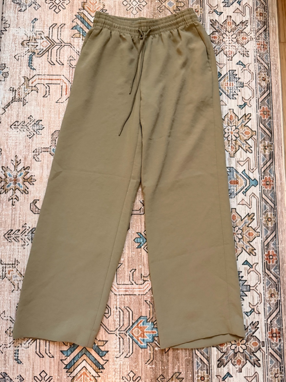 Wilfred Aritzia Olive Green Pants